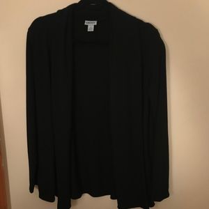 DKNY Black Cover up Sweater
